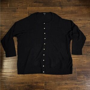Torrid Plus Black Cardigan Size 6x